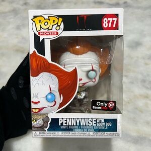 IT: Chapter Two Pennywise with Glow Bug  #877 Funko Pop Vinyl Figure